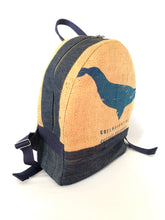 Charger l'image dans la galerie, sac à dos XL en sac de café Upcyclé, tissu imprimé